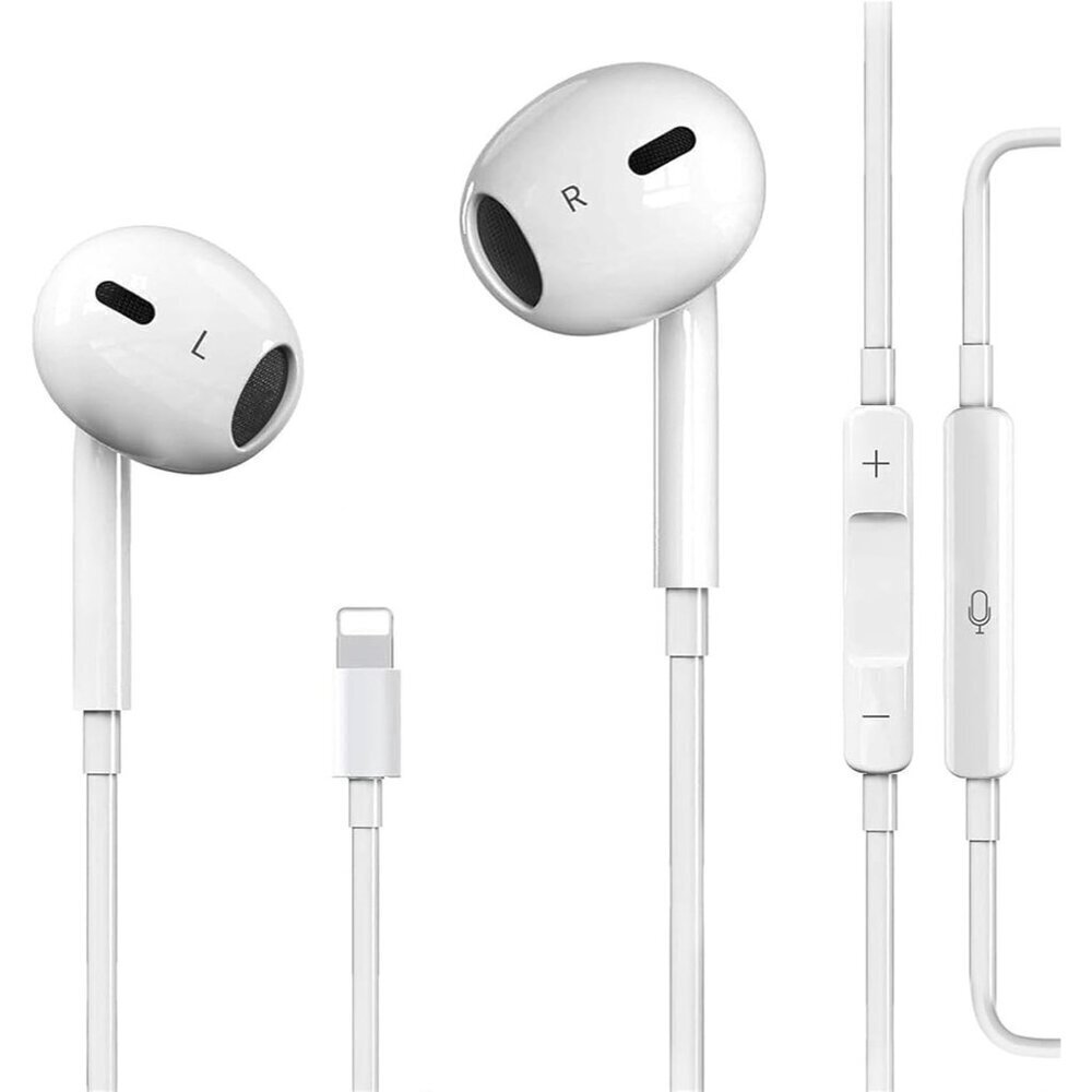 Wired Headphones for iPhone Earbuds with Built-in Microphone and Volume Control,